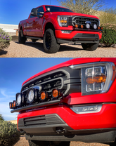 2021-2023 Ford F150 Front Light Mount for Stock Bumper