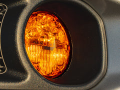 Jeep JL JT JK Fog Mount Brackets - 1 Piece Bumper