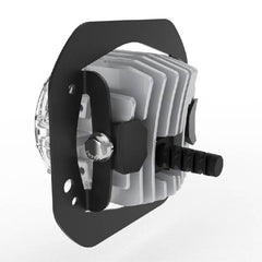 Jeep JL JT JK Fog Mount Brackets - 1 Piece Bumper