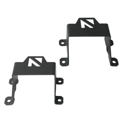 Ford Bronco Quatro Fog Brackets for Gen 6 Plastic Bumper Models