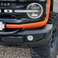 Ford Bronco Quatro Fog Brackets for Gen 6 Plastic Bumper Models