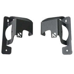 Jeep JL JT Fog Mounts - 3 piece Steel Bumper