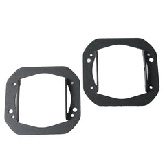 Jeep JL JT JK Fog Mount Brackets - 1 Piece Bumper