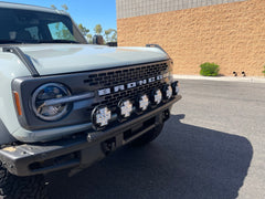 2022-UP Bronco Raptor Front Light Mount Kit  - Use Any Light