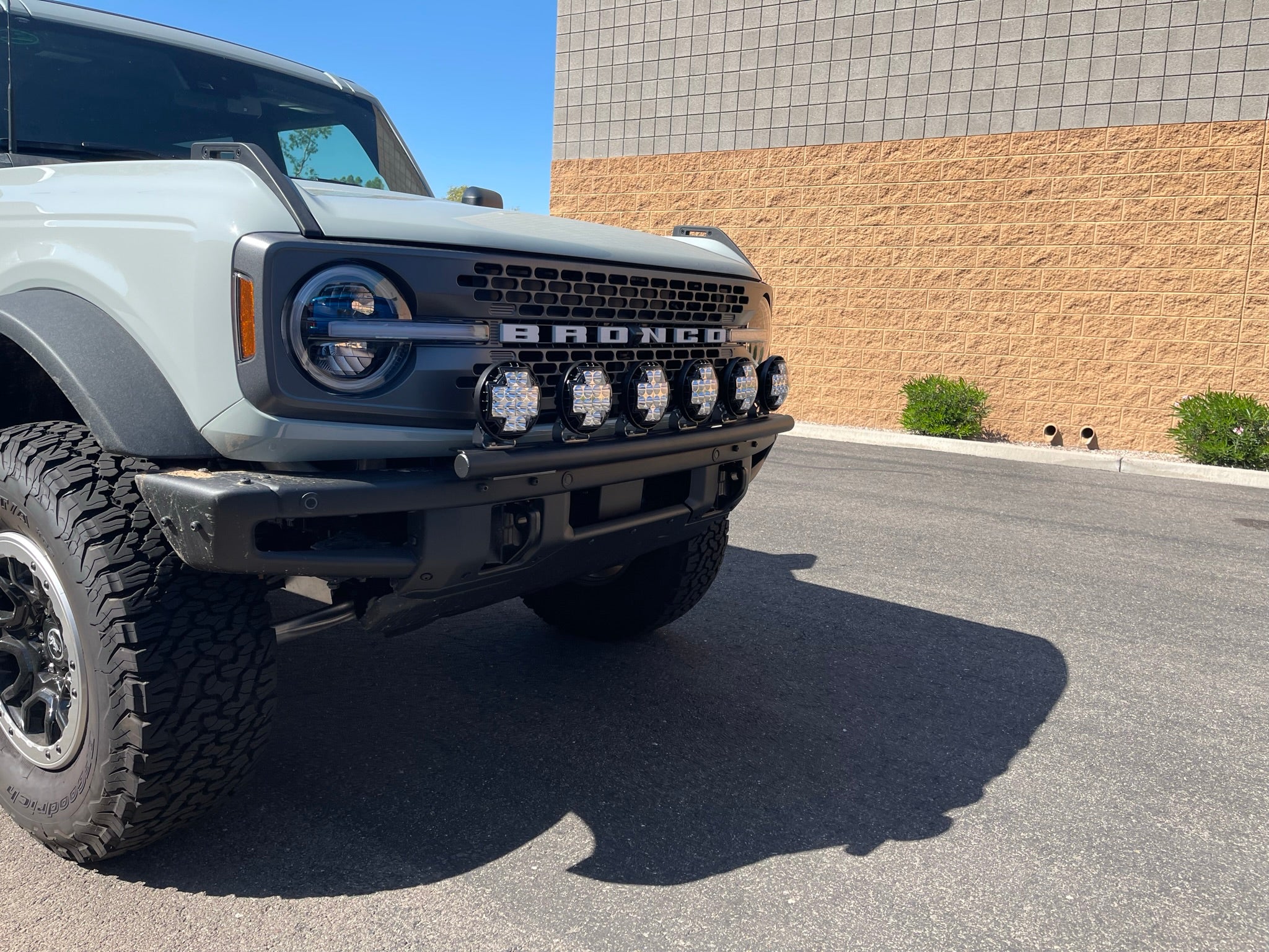 Bronco Raptor Rear Light Mounts 2022-UP Bronco Raptor Front Light Mount Kit - Use Any Light – Nacho ...
