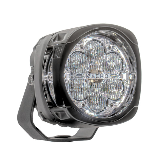 NACHO Quatro Flood Beam Pattern - Ideal for Lower Speed Driving with Low and High Power - Size 4" - Pair 2048