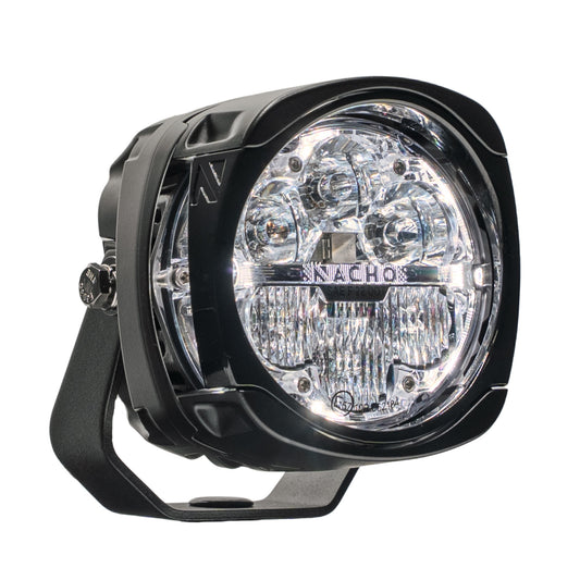 NACHO Quatro SAE Fog/Spot Combo White Projection - Street Legal 3-N-1 Lighting - Pair 2048