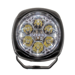 NACHO Quatro Spot Beam Output - Ideal for Down The Road Visibility - Size 4" - Pair