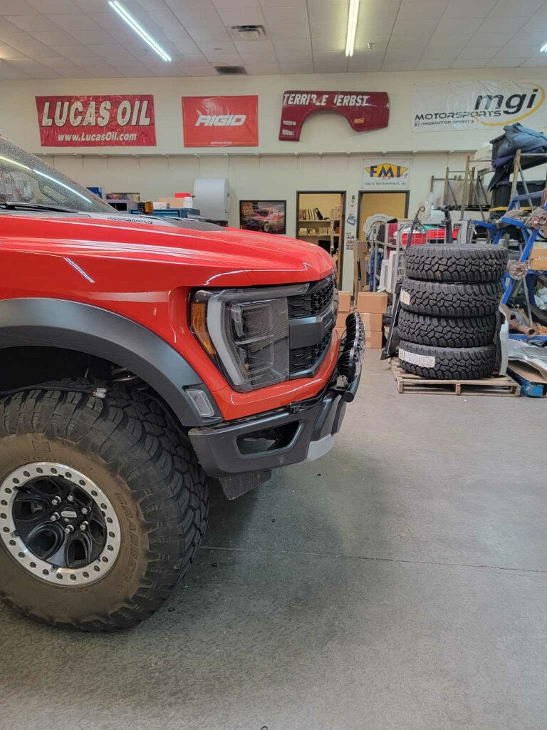 Gen 3 Raptor Front Light Mount Kit (stock bumper) - Use Any Light ...