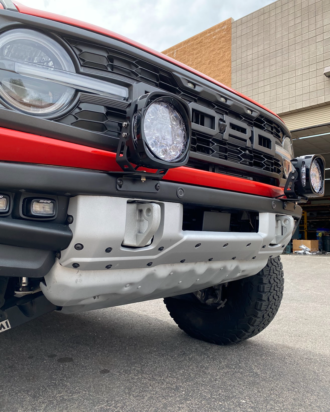 Bronco Raptor Rear Light Mounts 2021-2025 Bronco / Bronco Raptor Light Mount Brackets for Stock Modula ...