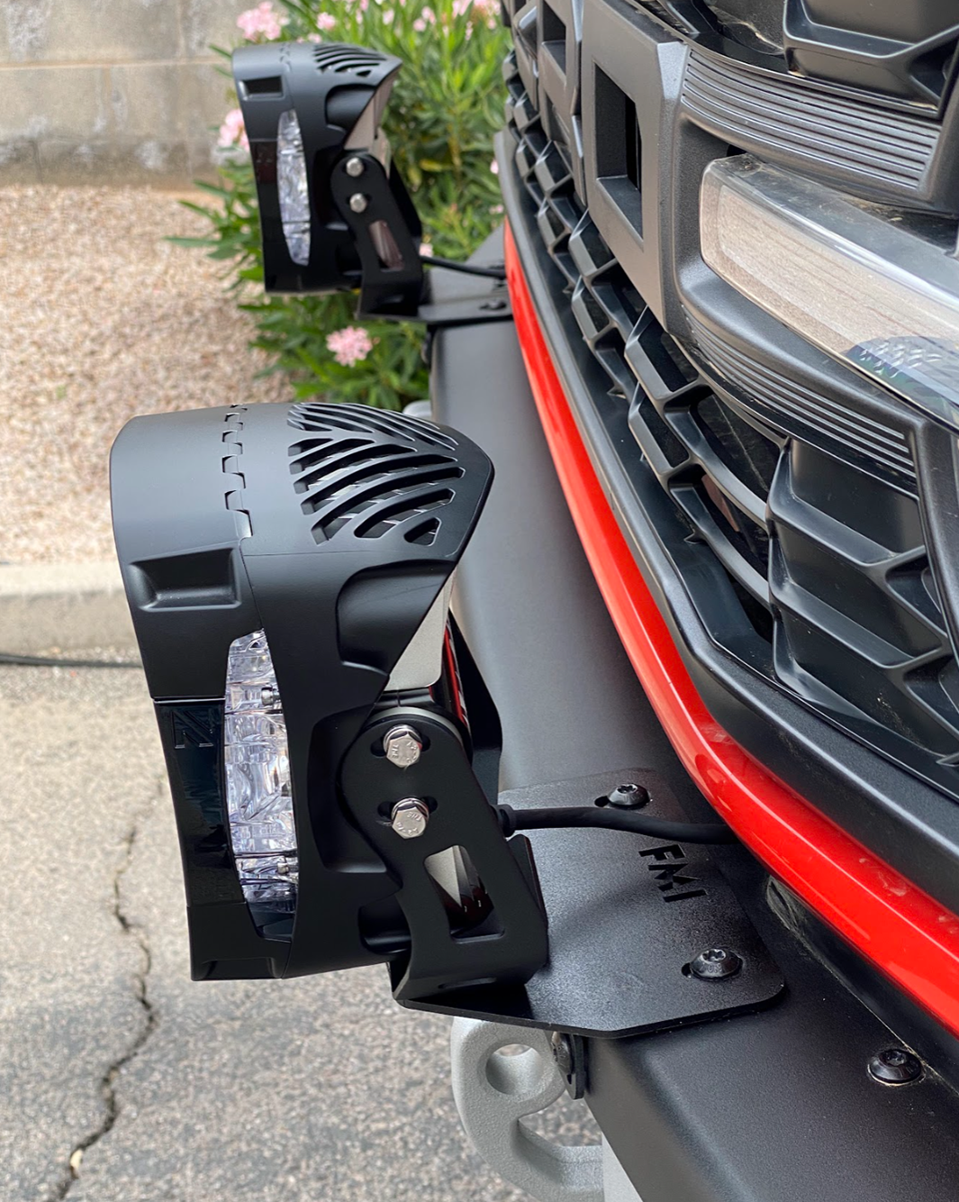 Bronco Raptor Rear Light Mounts 2021-2025 Bronco / Bronco Raptor Light Mount Brackets for Stock Modula ...