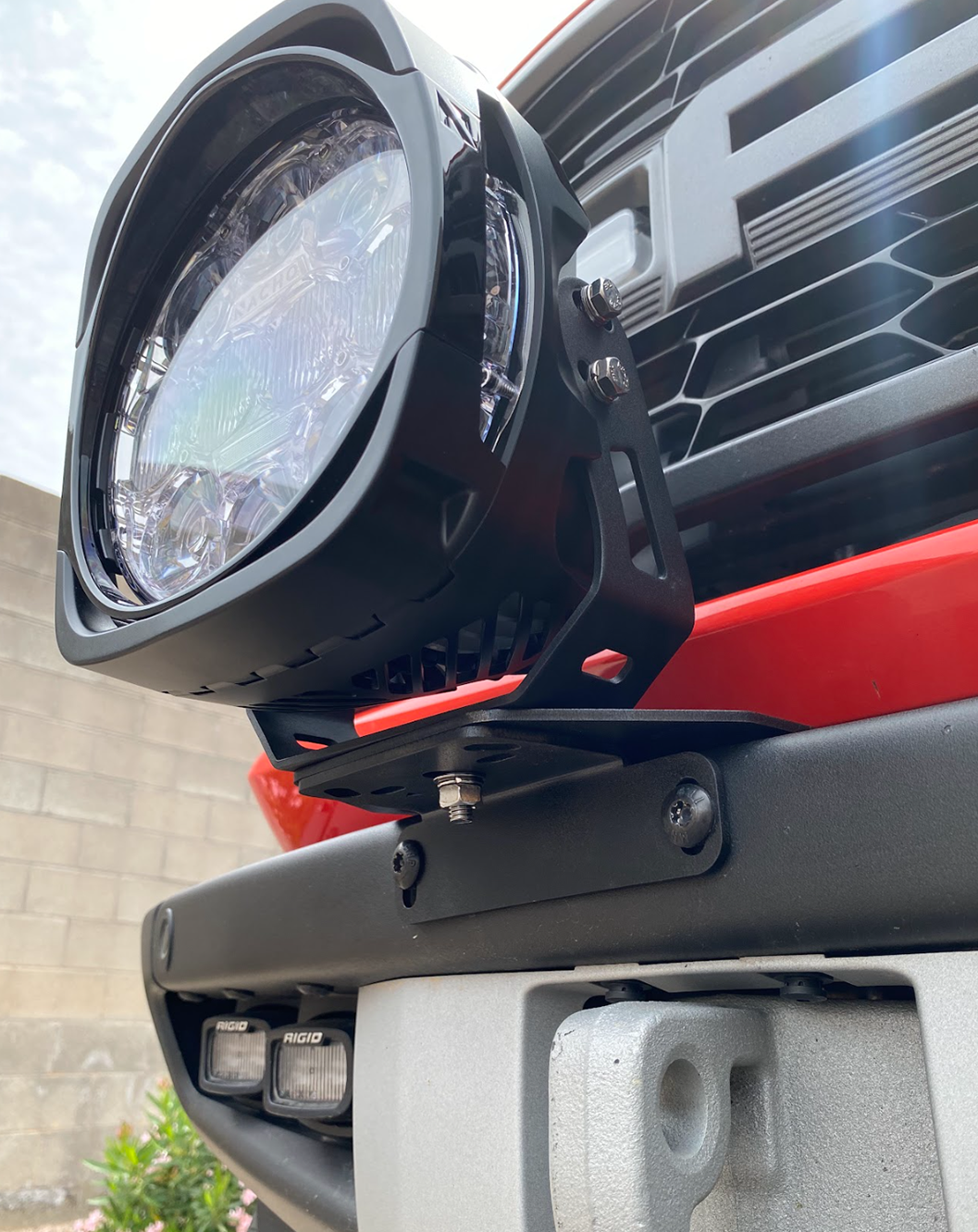 Bronco Raptor Rear Light Mounts 2021-2025 Bronco / Bronco Raptor Light Mount Brackets for Stock Modula ...