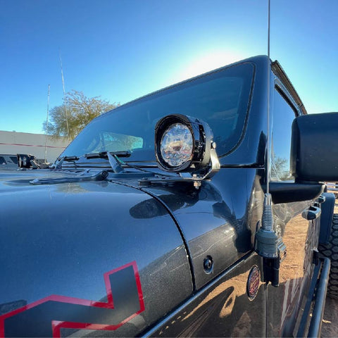 Jeep JL/JT A-pillar Light Mounts