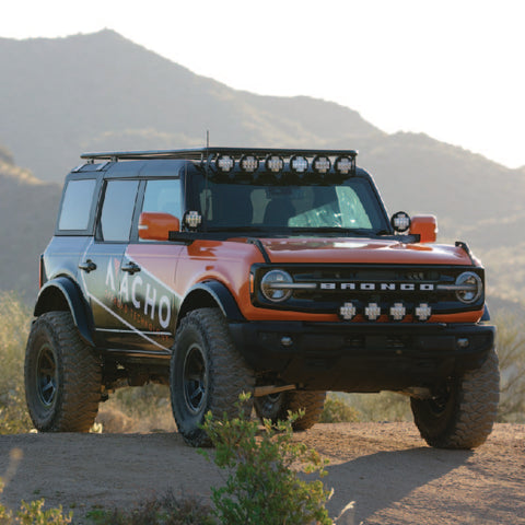 Ford Bronco Plastic/Capable Bumper Light Mount - Gen 6